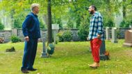 Christopher McDonald and Adam Sandler in Happy Gilmore 2 | Image via YouTube/Netflix